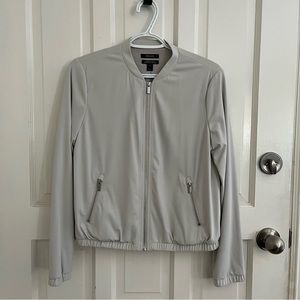 RW & Co. ladies light jacket, size small, silvery-grey, tags still on